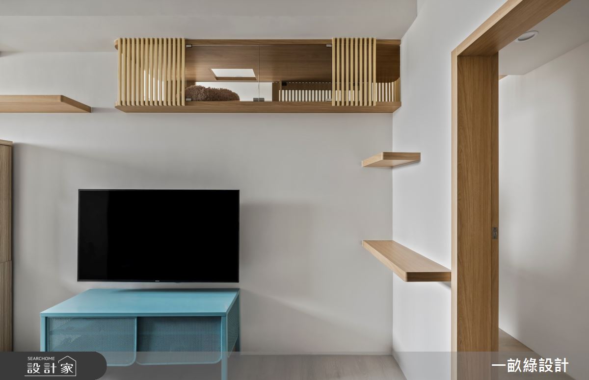 25坪新成屋(5年以下)＿日雜風客廳寵物案例圖片＿一畝綠設計＿一畝綠_44之10