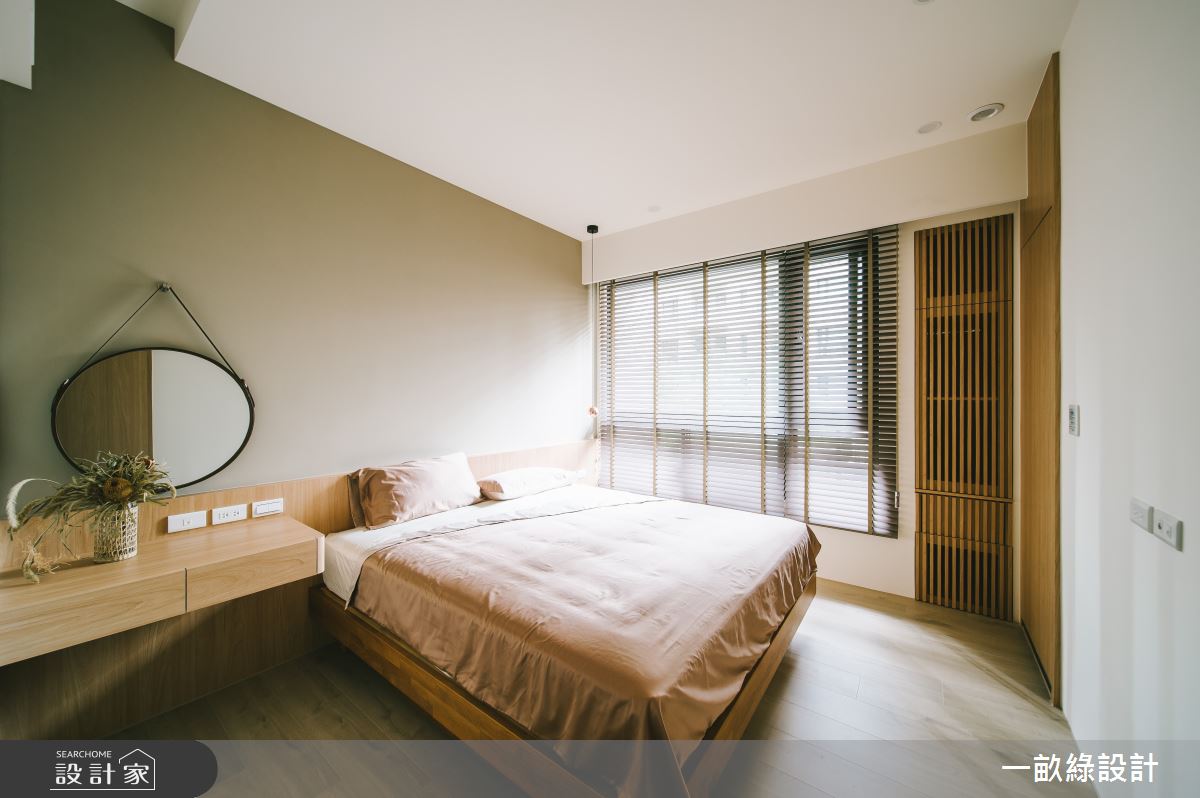 35坪中古屋(5~15年)＿現代風臥室案例圖片＿一畝綠設計＿一畝綠_45之16