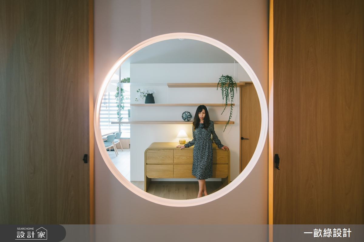 35坪中古屋(5~15年)＿現代風走廊案例圖片＿一畝綠設計＿一畝綠_45之15