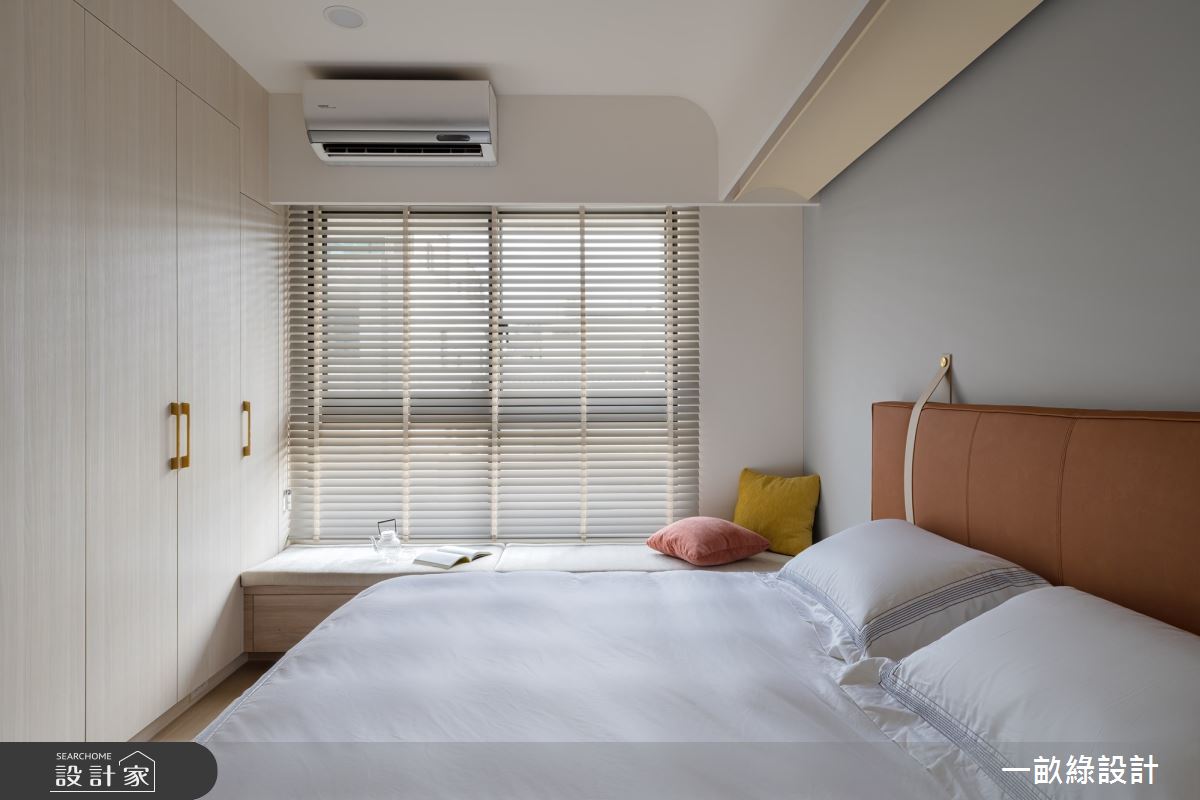 20坪新成屋(5年以下)＿現代風臥室臥榻案例圖片＿一畝綠設計＿一畝綠_47之13