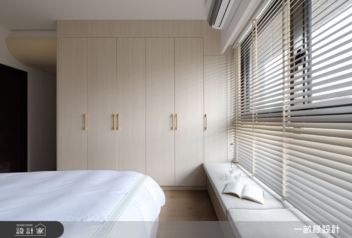 20坪新成屋(5年以下)＿現代風臥室臥榻案例圖片＿一畝綠設計＿一畝綠_47之14