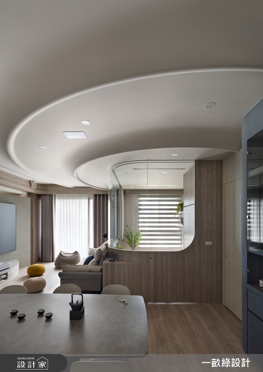 35坪新成屋(5年以下)＿現代風餐廳案例圖片＿一畝綠設計＿一畝綠_48之6