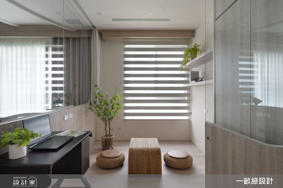 35坪新成屋(5年以下)＿現代風書房多功能室案例圖片＿一畝綠設計＿一畝綠_48之9