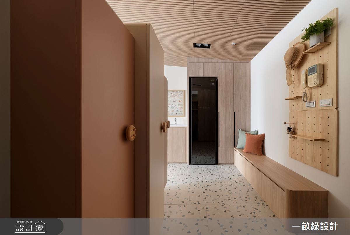 50坪老屋(16~30年)＿日式無印風玄關案例圖片＿一畝綠設計＿一畝綠_49之825