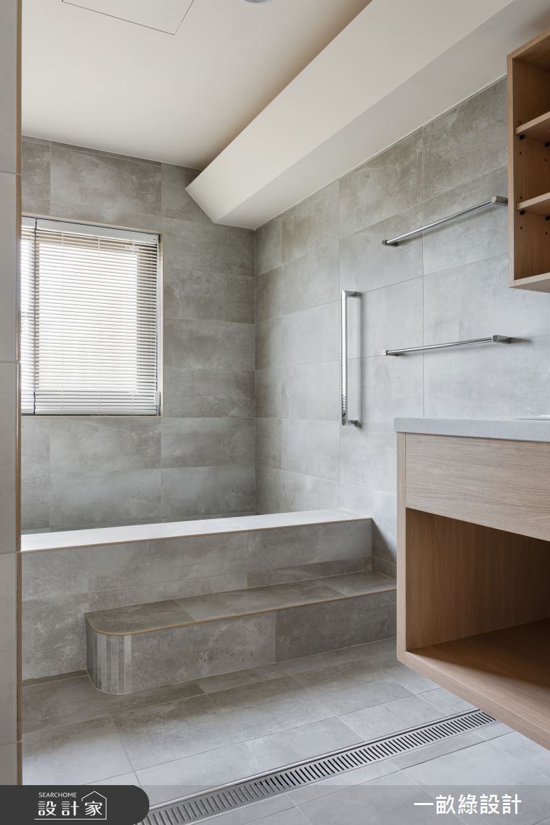 50坪老屋(16~30年)＿日式無印風浴室案例圖片＿一畝綠設計＿一畝綠_49之18