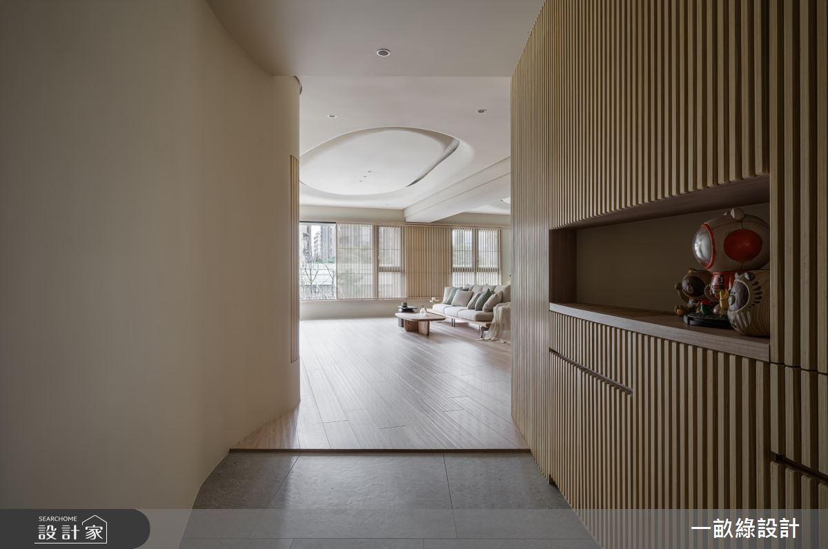 50坪新成屋(5年以下)＿現代風玄關案例圖片＿一畝綠設計＿一畝綠_50之1