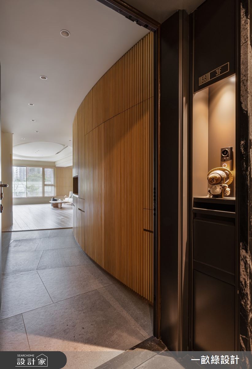 50坪新成屋(5年以下)＿現代風玄關案例圖片＿一畝綠設計＿一畝綠_50之2