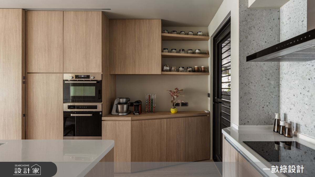 50坪新成屋(5年以下)＿現代風廚房案例圖片＿一畝綠設計＿一畝綠_50之15