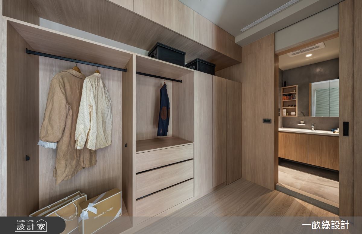 50坪新成屋(5年以下)＿現代風更衣間浴室案例圖片＿一畝綠設計＿一畝綠_50之26