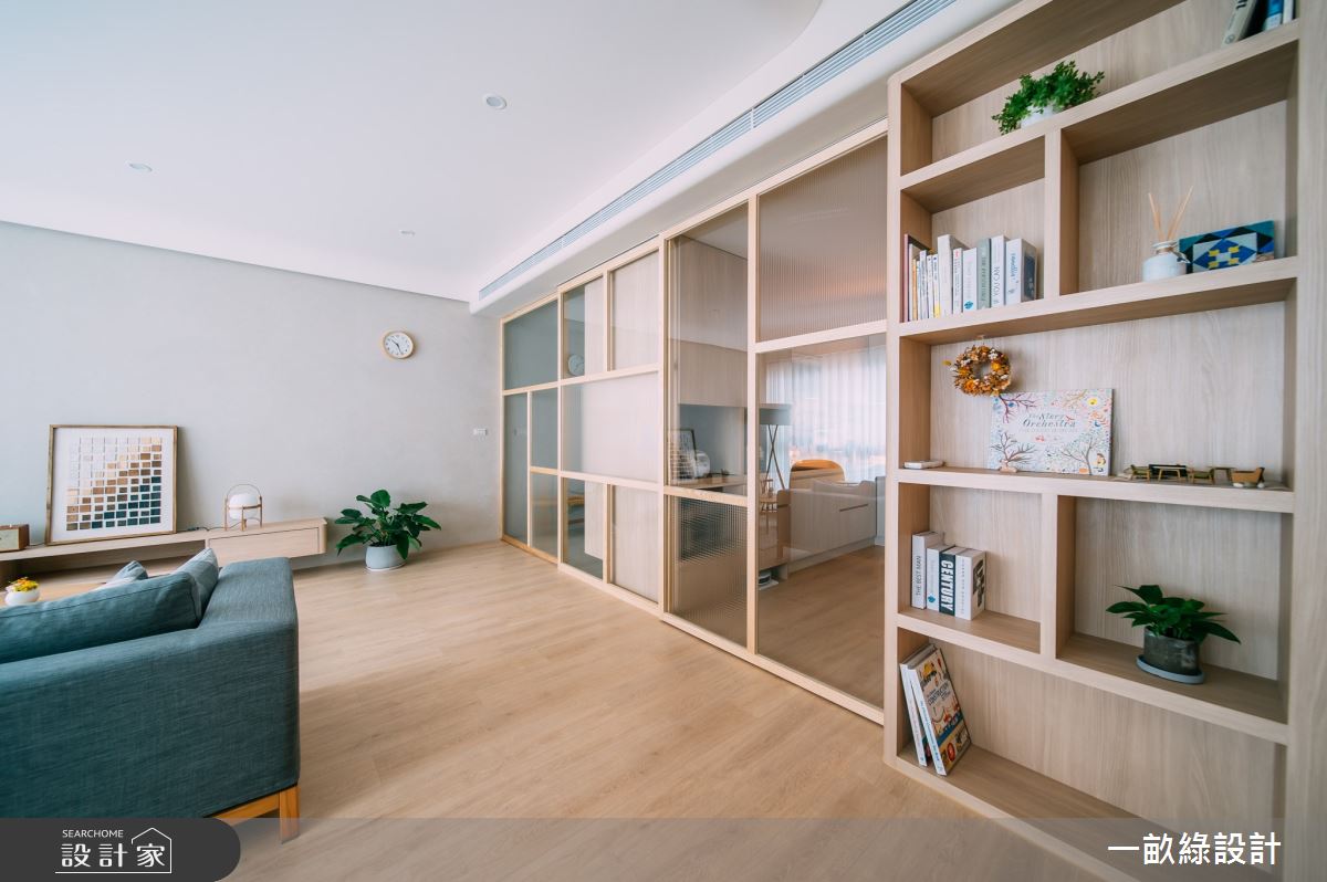 60坪老屋(31~40年)＿現代風客廳案例圖片＿一畝綠設計＿一畝綠_51之12