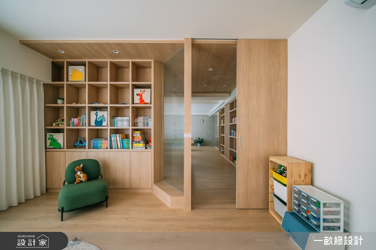 60坪老屋(31~40年)＿現代風書房多功能室案例圖片＿一畝綠設計＿一畝綠_51之25