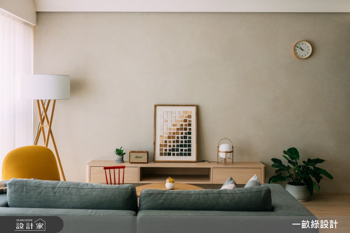 60坪老屋(31~40年)＿現代風客廳案例圖片＿一畝綠設計＿一畝綠_51之6