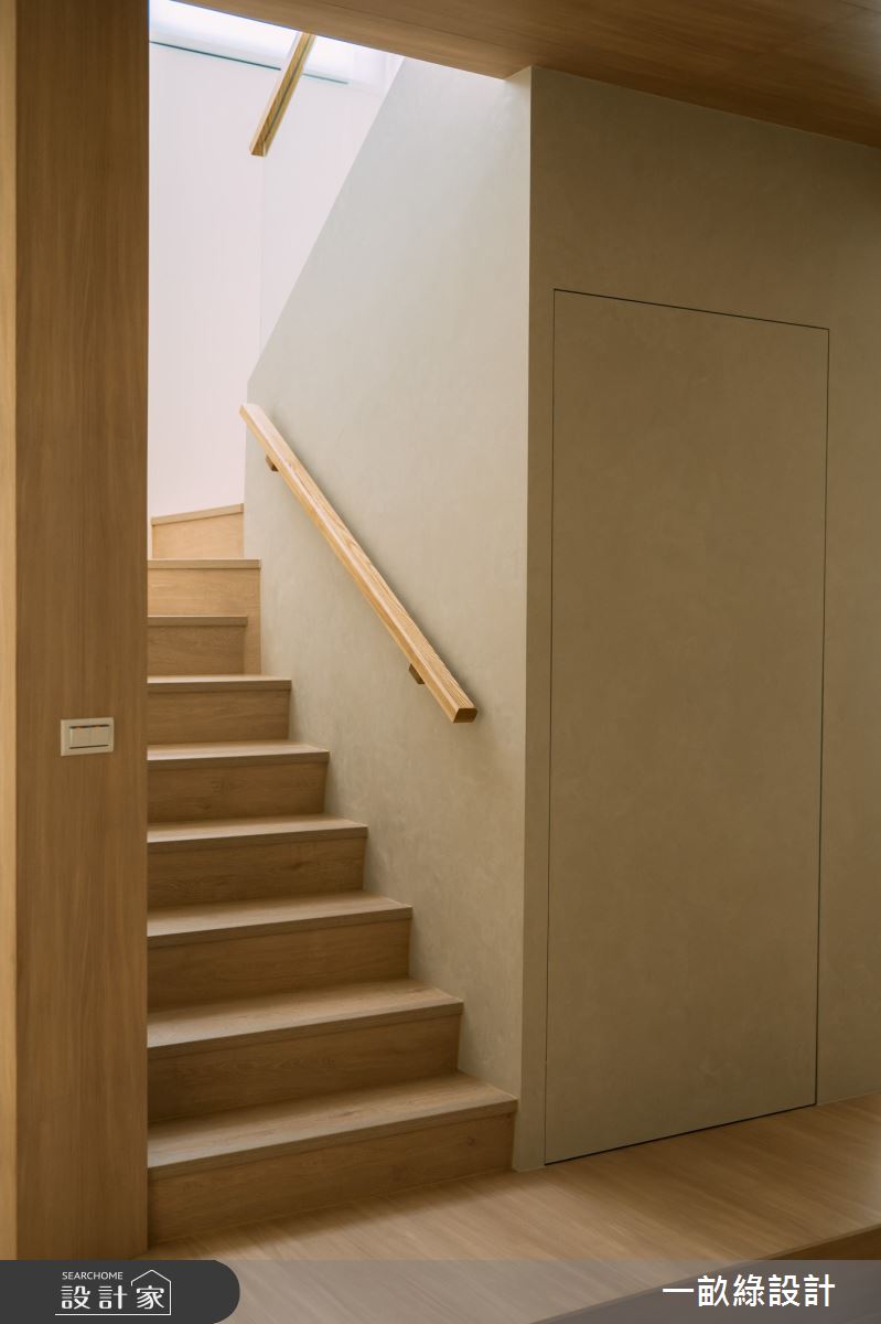 60坪老屋(31~40年)＿現代風樓梯案例圖片＿一畝綠設計＿一畝綠_51之27