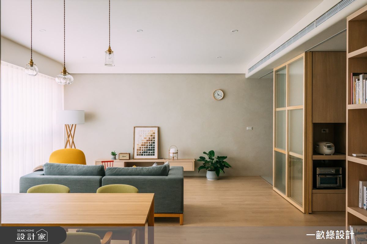 60坪老屋(31~40年)＿現代風客廳餐廳廚房案例圖片＿一畝綠設計＿一畝綠_51之9