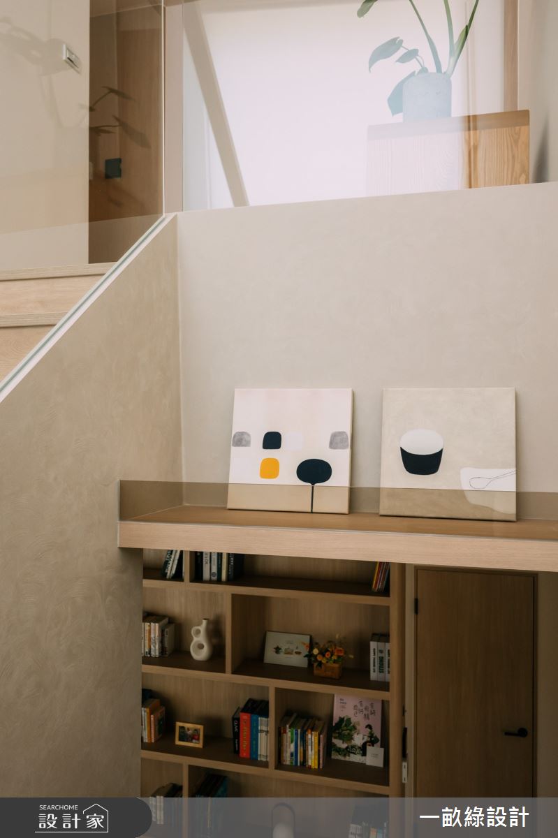 60坪老屋(31~40年)＿現代風樓梯案例圖片＿一畝綠設計＿一畝綠_51之30