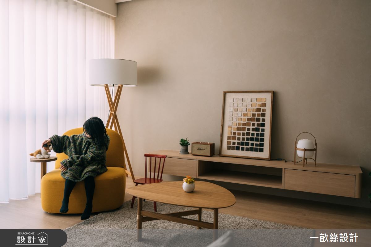 60坪老屋(31~40年)＿現代風客廳案例圖片＿一畝綠設計＿一畝綠_51之7
