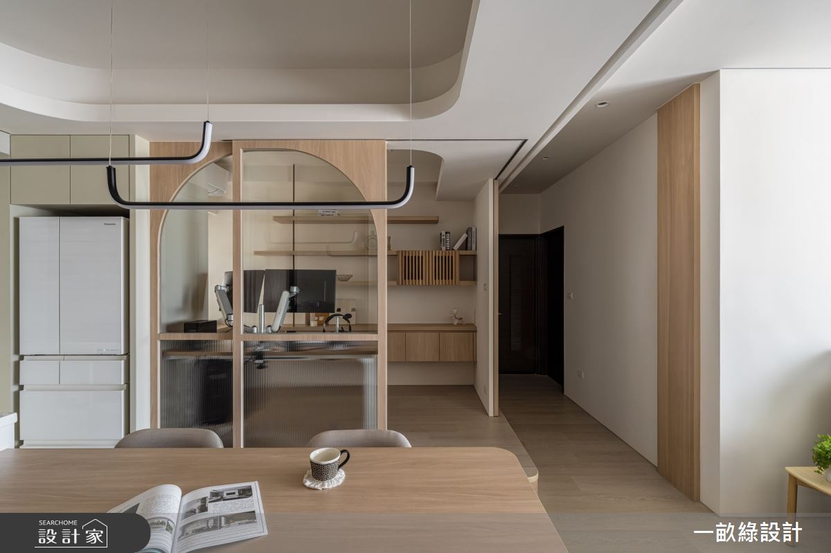20坪新成屋(5年以下)＿現代風餐廳書房案例圖片＿一畝綠設計＿一畝綠_52之5