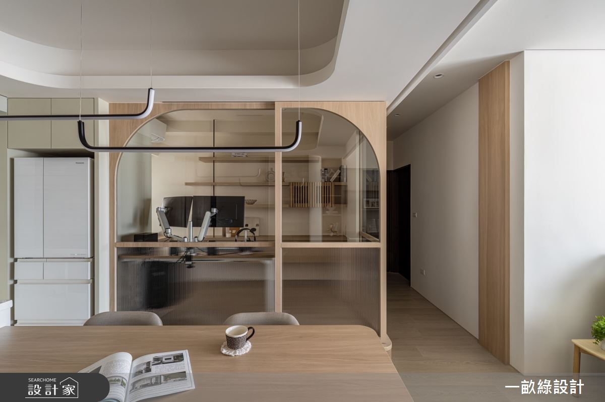 20坪新成屋(5年以下)＿現代風餐廳書房案例圖片＿一畝綠設計＿一畝綠_52之6