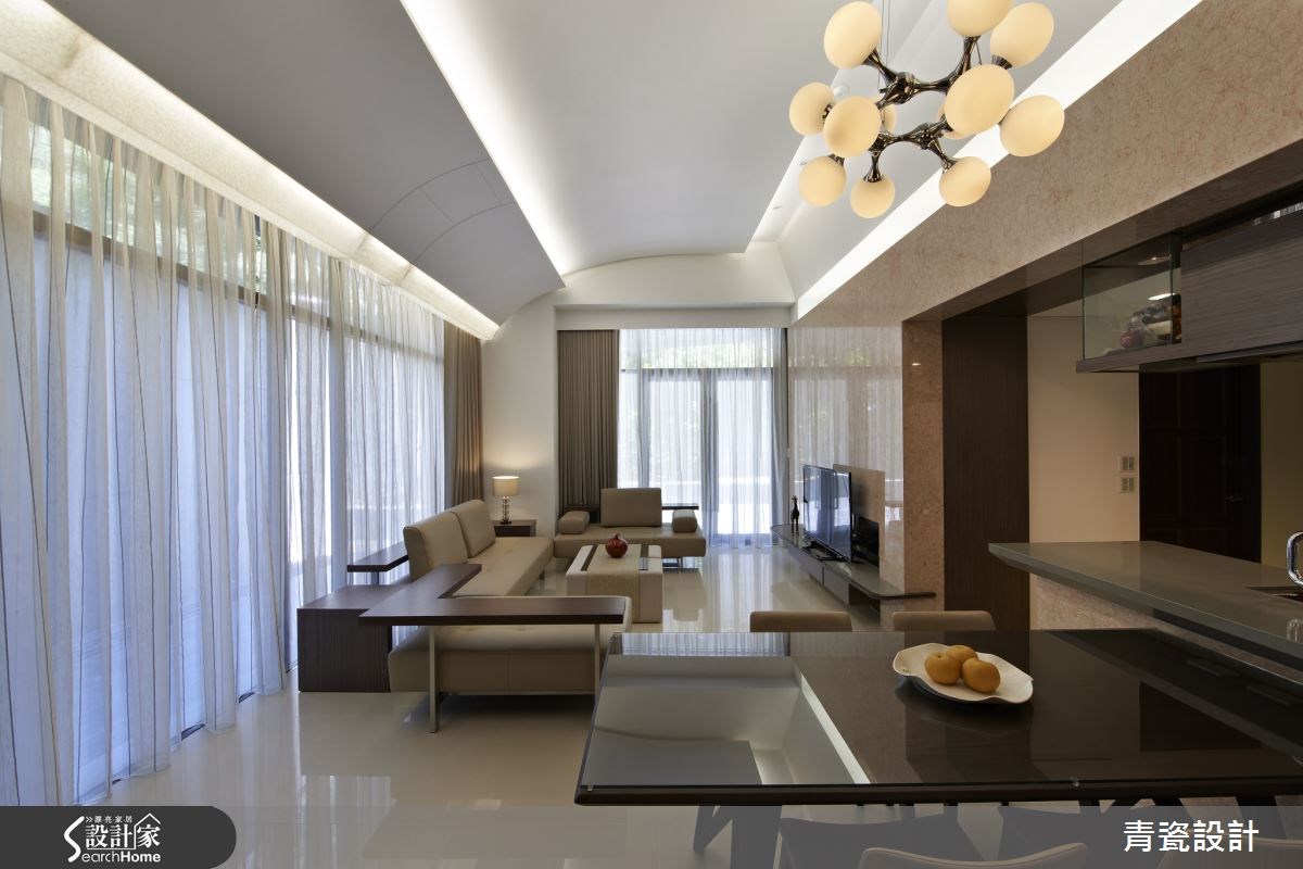 30坪新成屋(5年以下)＿簡約風客廳餐廳案例圖片＿青瓷設計工程有限公司＿青瓷_01之4