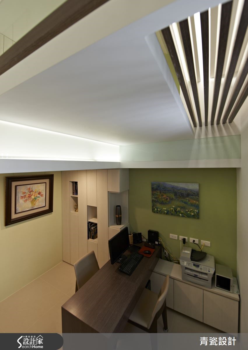 30坪新成屋(5年以下)＿簡約風書房案例圖片＿青瓷設計工程有限公司＿青瓷_01之9