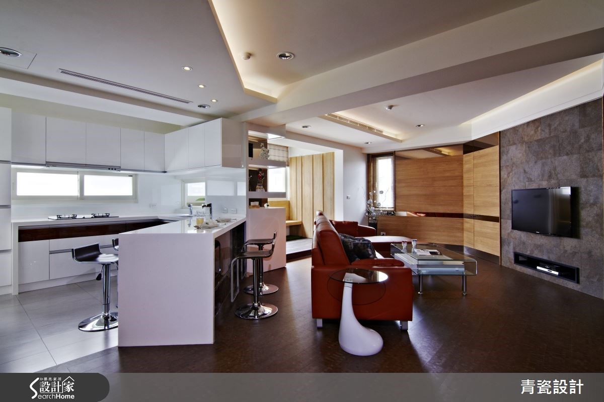 34坪中古屋(5~15年)＿混搭風廚房吧檯案例圖片＿青瓷設計工程有限公司＿青瓷_02之7