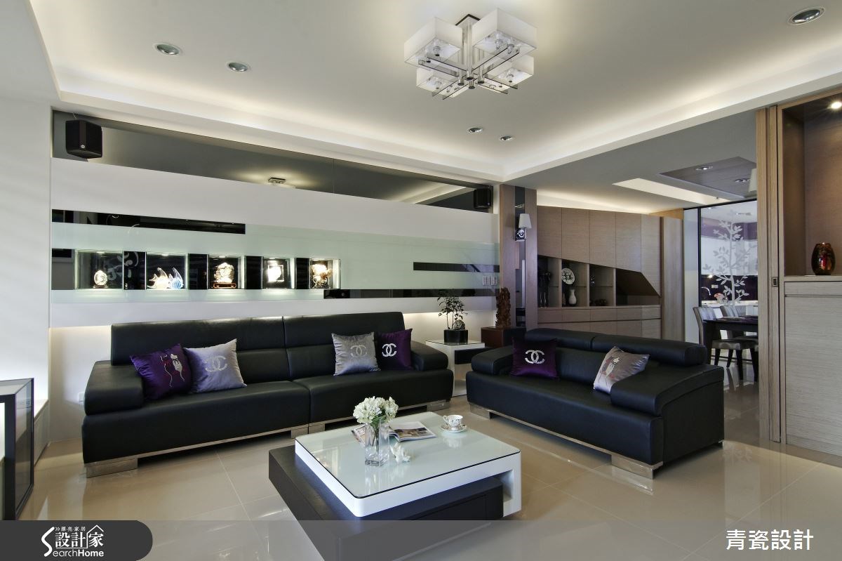 70坪新成屋(5年以下)＿現代風客廳案例圖片＿青瓷設計工程有限公司＿青瓷_03之5