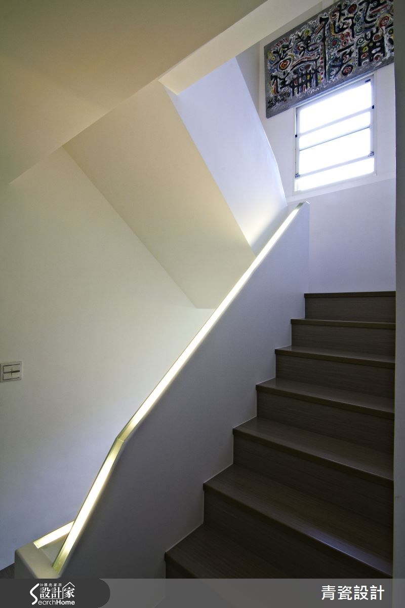 134坪老屋(16~30年)＿休閒風樓梯案例圖片＿青瓷設計工程有限公司＿青瓷_05之14