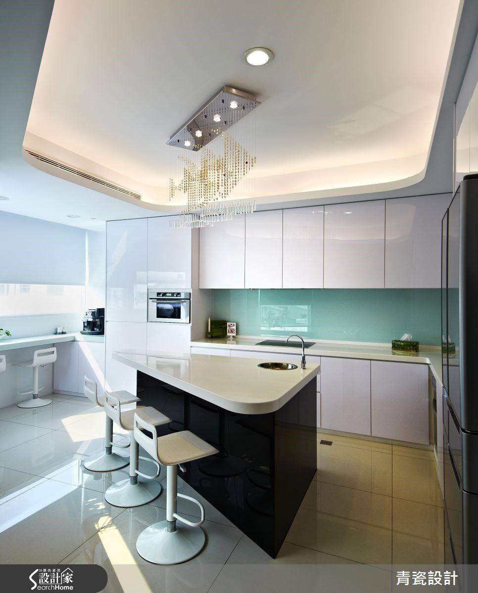 210坪＿奢華風廚房吧檯案例圖片＿青瓷設計工程有限公司＿青瓷_06之7