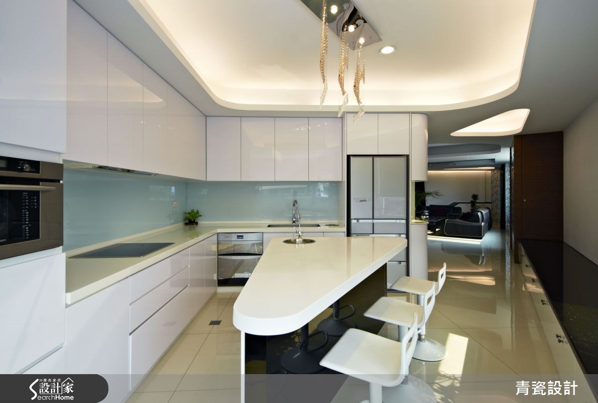 210坪＿奢華風廚房吧檯案例圖片＿青瓷設計工程有限公司＿青瓷_06之8