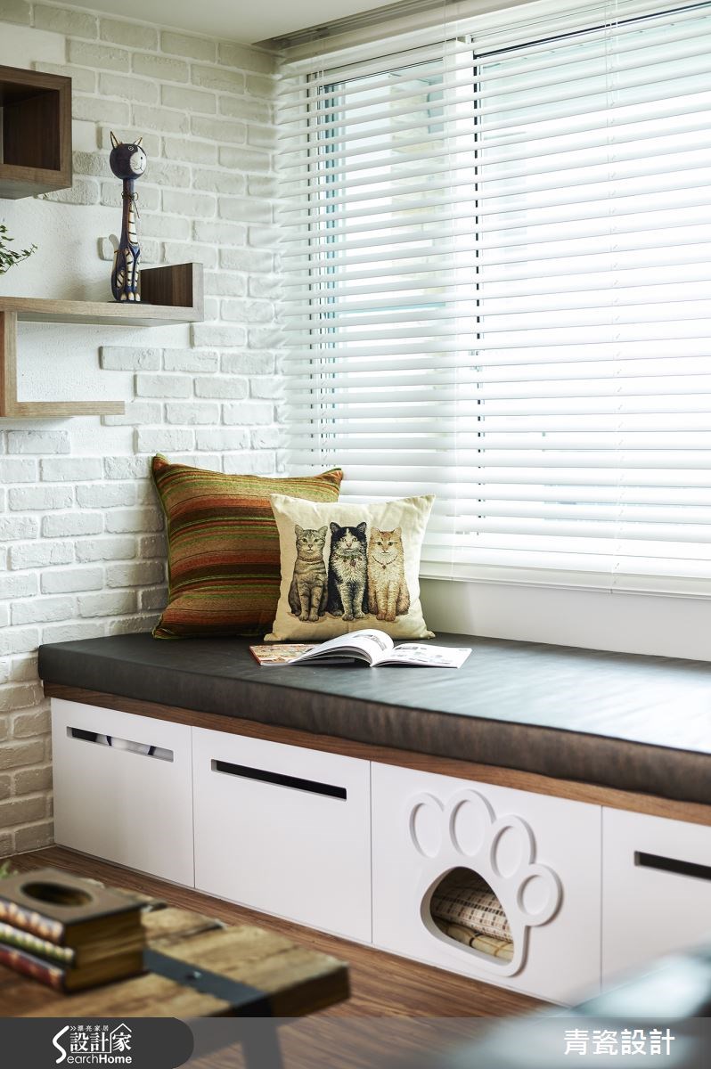25坪新成屋(5年以下)＿鄉村風臥榻案例圖片＿青瓷設計工程有限公司＿青瓷_08之12