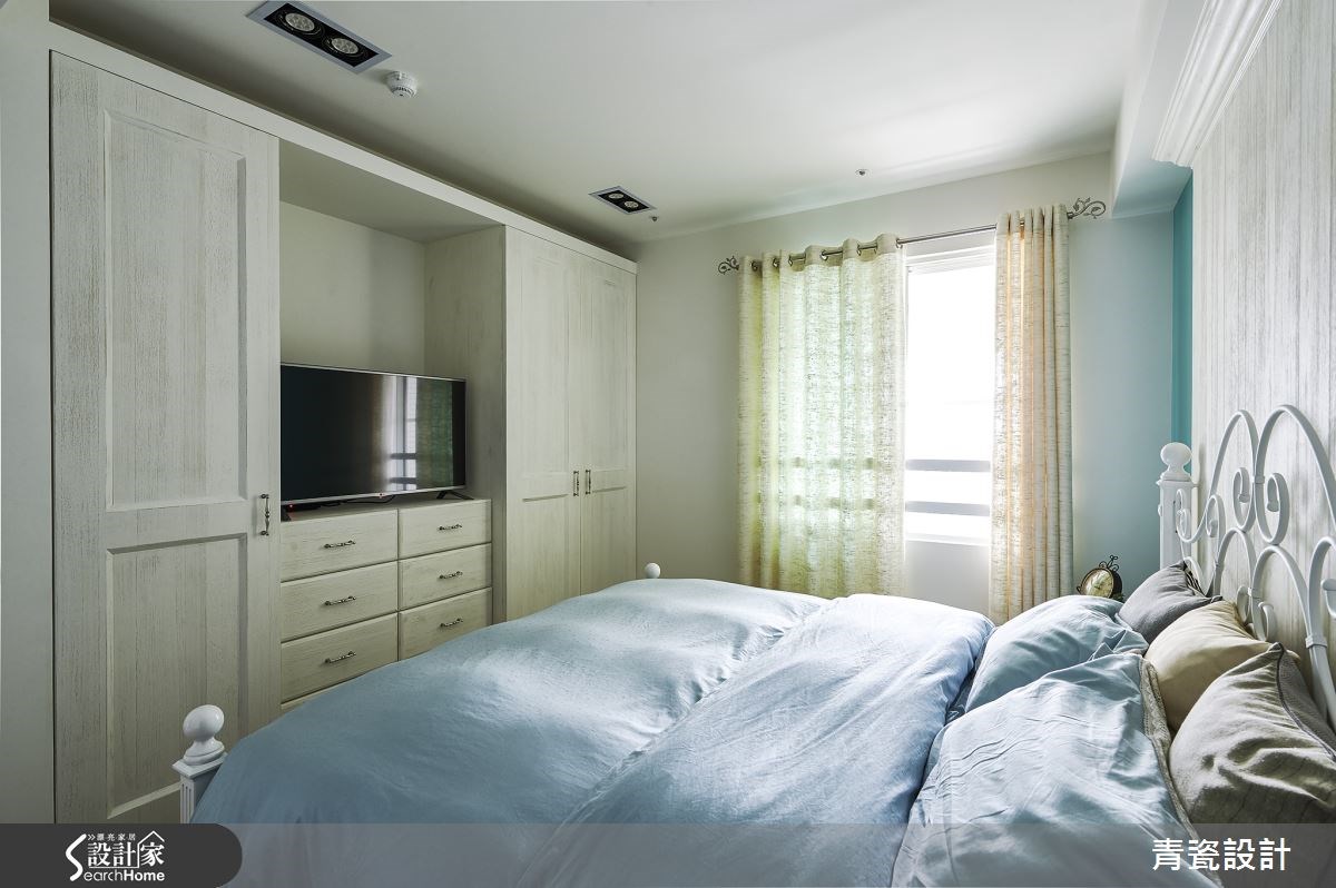 25坪新成屋(5年以下)＿鄉村風臥室案例圖片＿青瓷設計工程有限公司＿青瓷_08之14