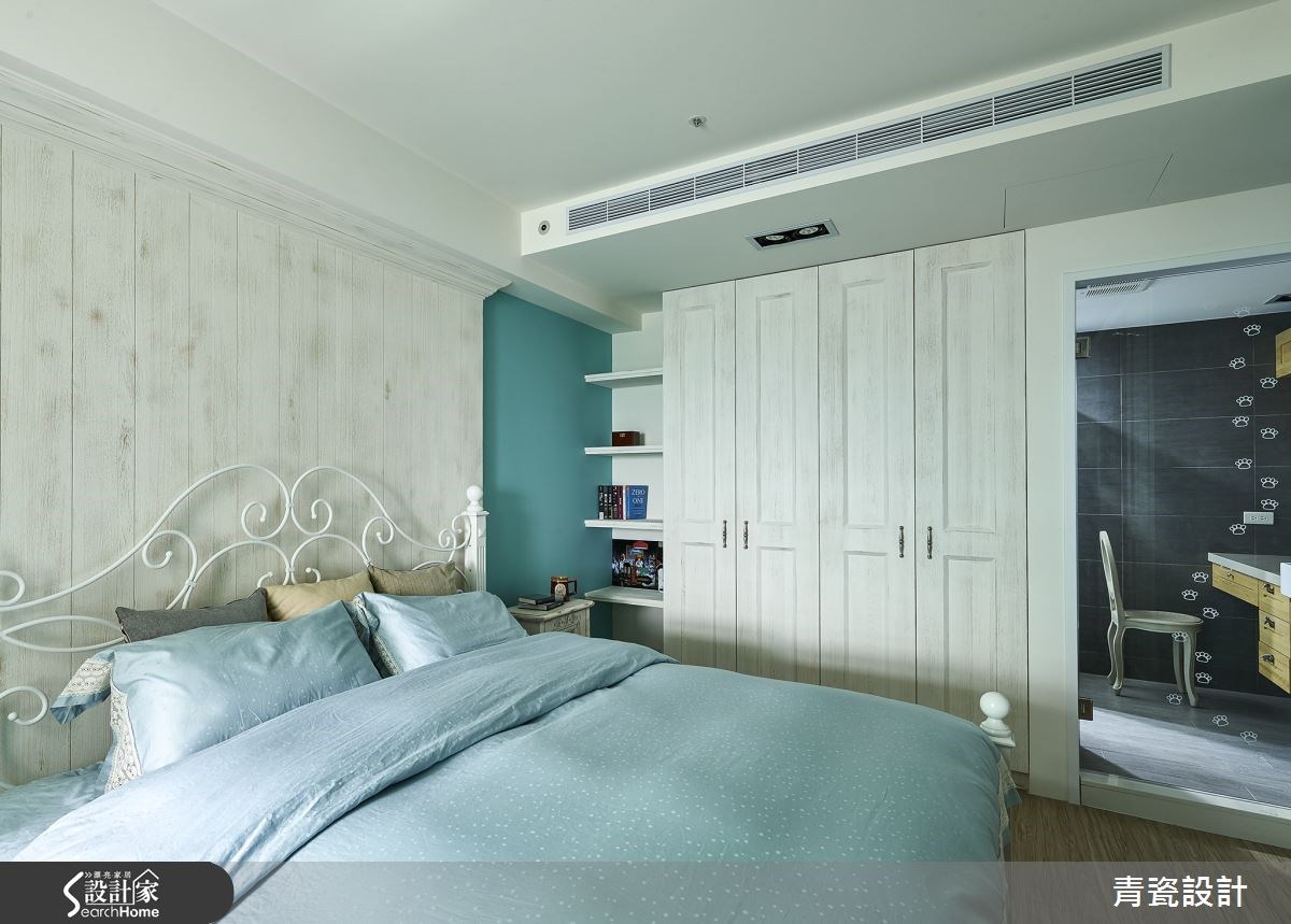 25坪新成屋(5年以下)＿鄉村風臥室案例圖片＿青瓷設計工程有限公司＿青瓷_08之15