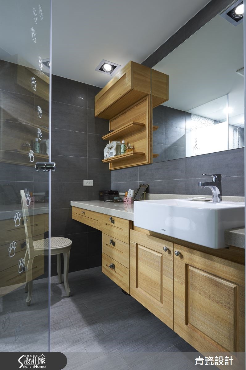25坪新成屋(5年以下)＿鄉村風浴室案例圖片＿青瓷設計工程有限公司＿青瓷_08之16