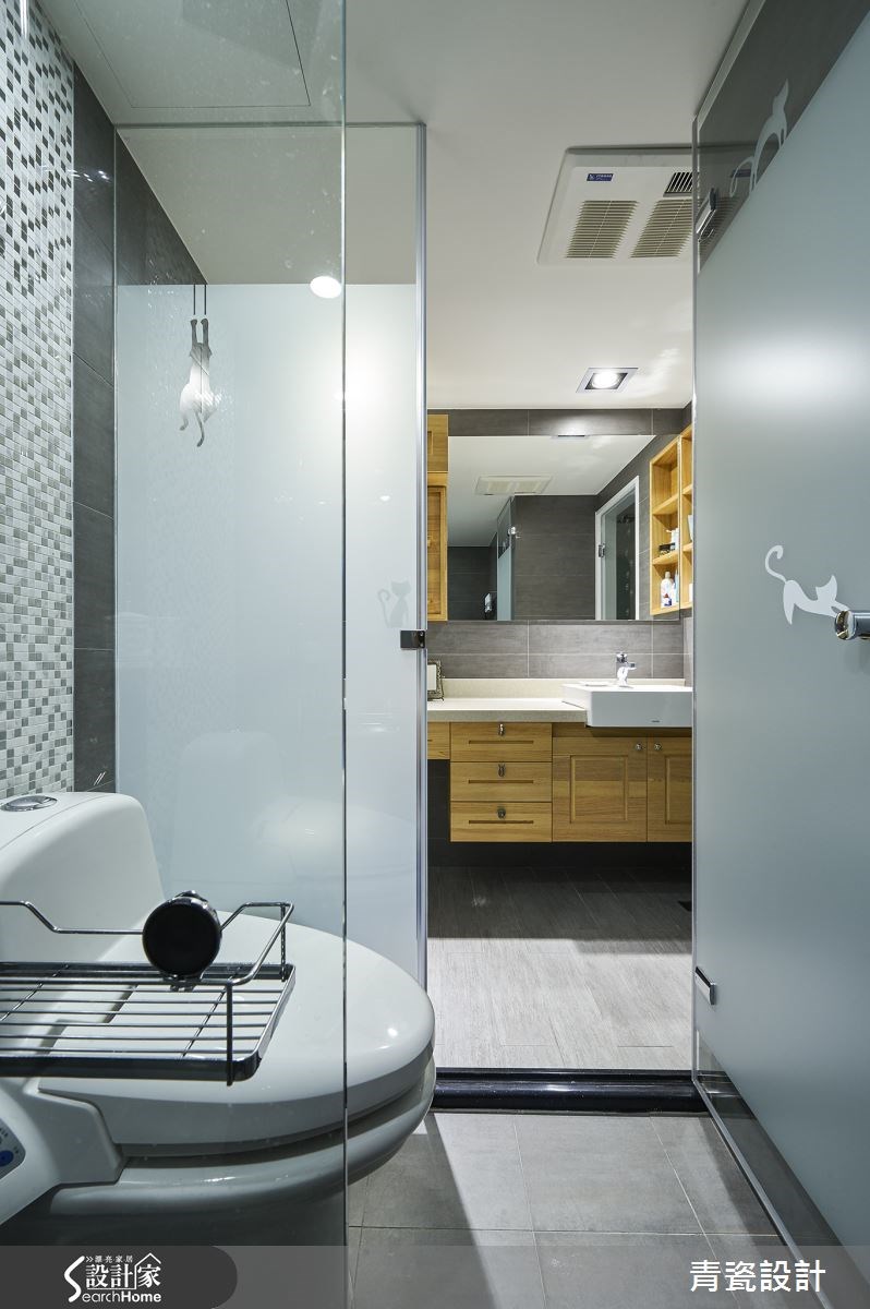25坪新成屋(5年以下)＿鄉村風浴室案例圖片＿青瓷設計工程有限公司＿青瓷_08之17