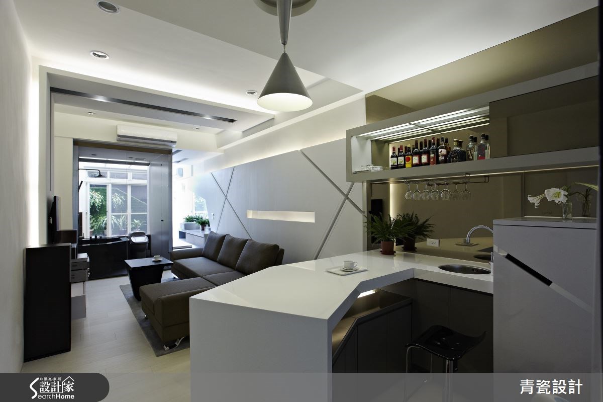 100坪老屋(16~30年)＿混搭風客廳廚房案例圖片＿青瓷設計工程有限公司＿青瓷_09之19