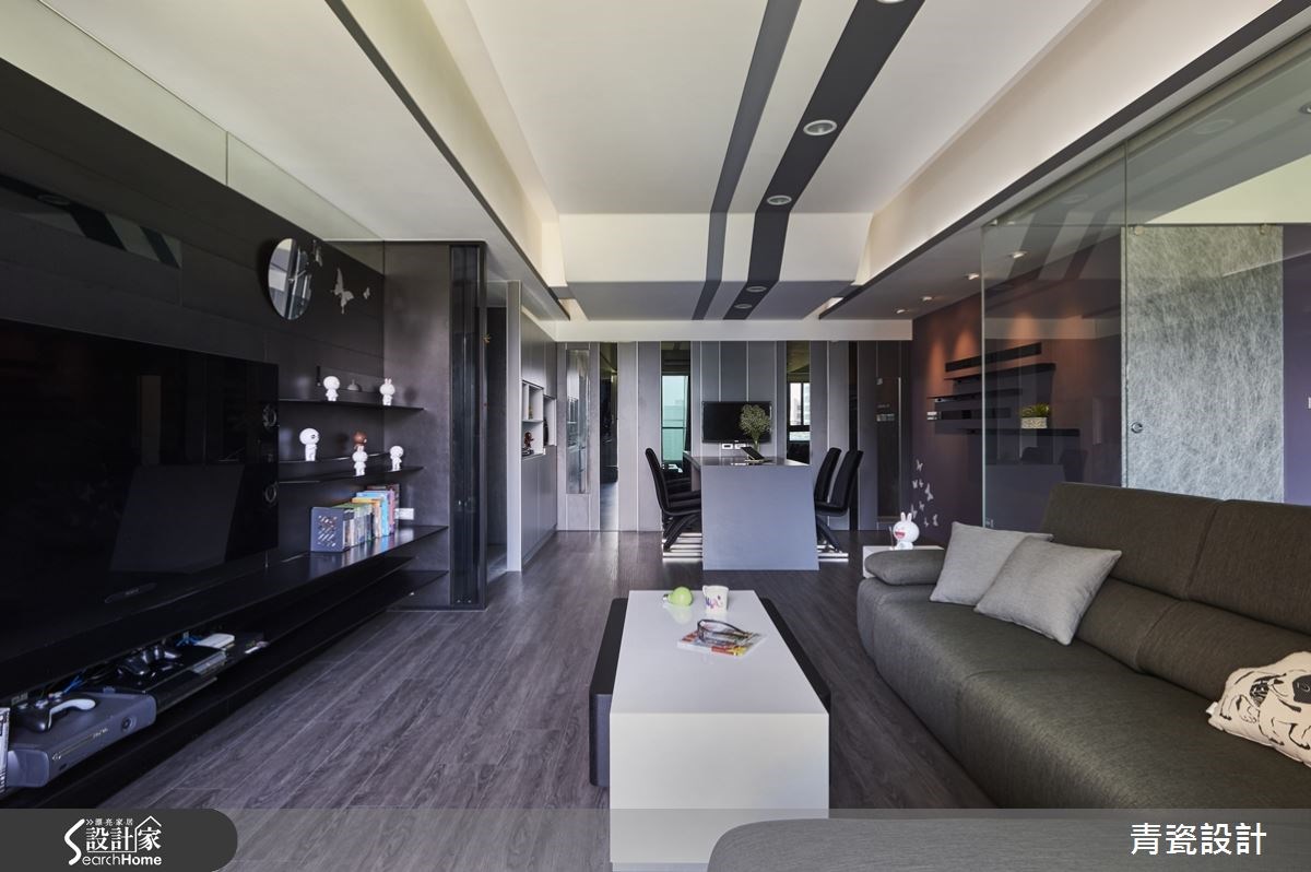 25坪新成屋(5年以下)＿現代風客廳案例圖片＿青瓷設計工程有限公司＿青瓷_12之5
