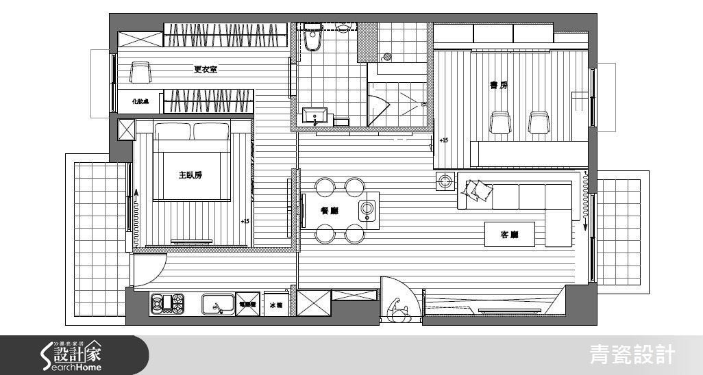 25坪新成屋(5年以下)＿現代風案例圖片＿青瓷設計工程有限公司＿青瓷_12之15