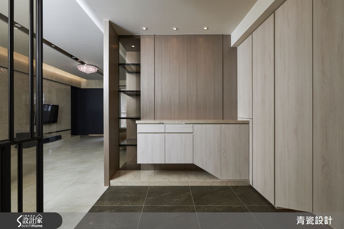 38坪新成屋(5年以下)＿現代風玄關案例圖片＿青瓷設計工程有限公司＿青瓷_13之1