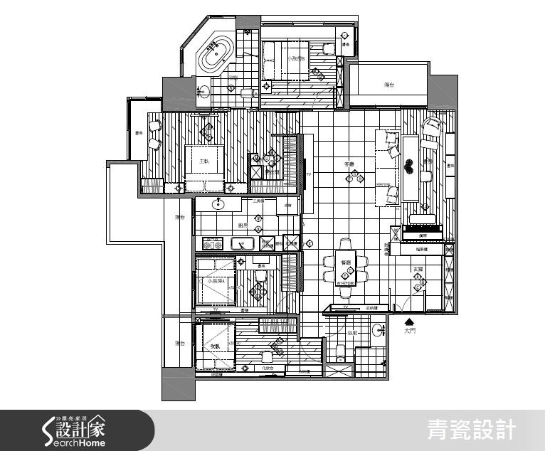 38坪新成屋(5年以下)＿現代風案例圖片＿青瓷設計工程有限公司＿青瓷_13之18