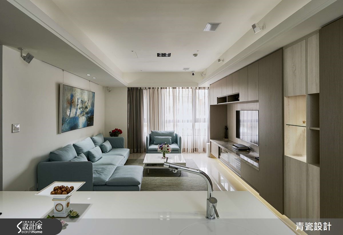 35坪＿現代風客廳案例圖片＿青瓷設計工程有限公司＿青瓷_18之6