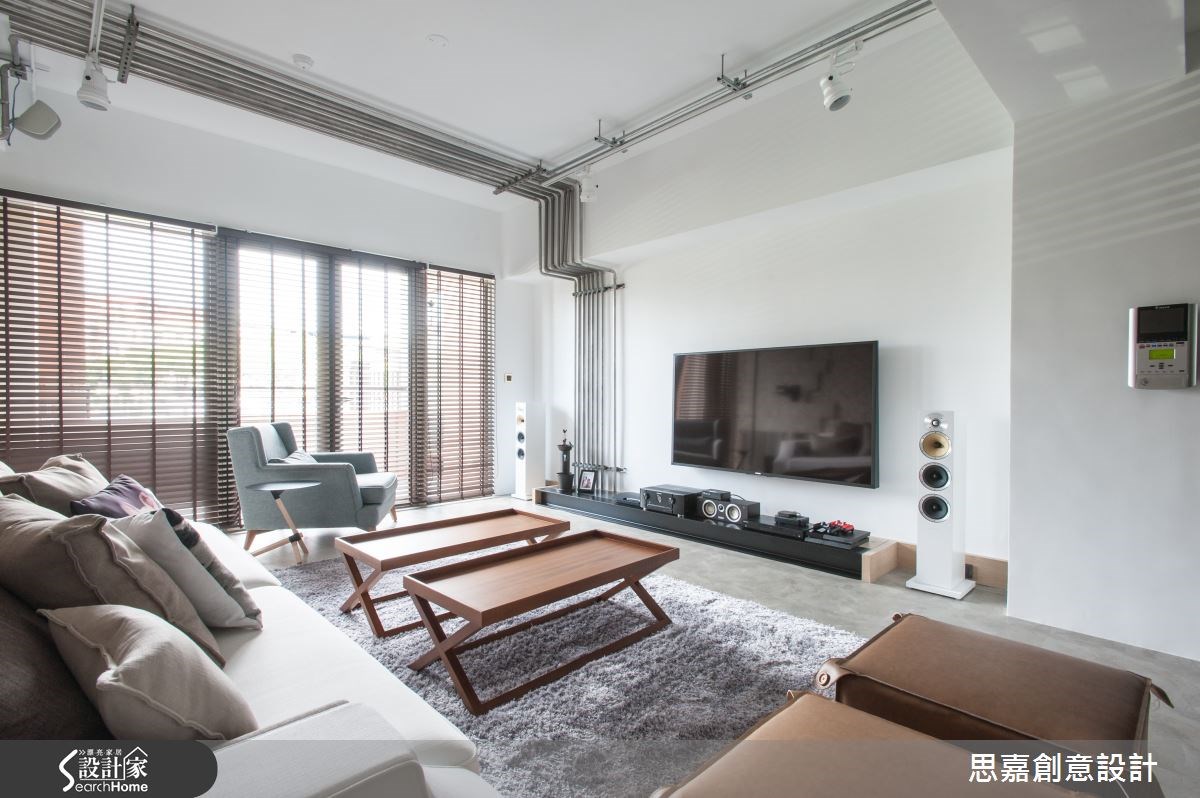 55坪新成屋(5年以下)＿混搭風案例圖片＿思嘉創意設計＿思嘉_01之5