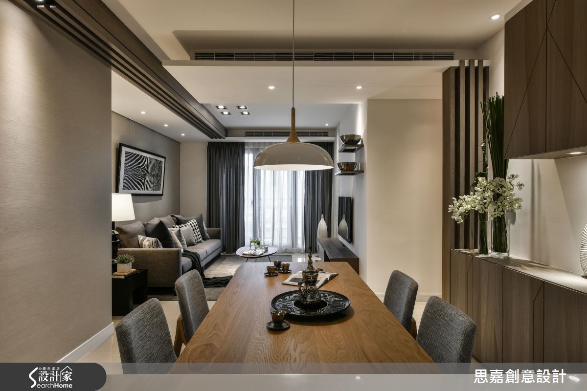 35坪新成屋(5年以下)＿簡約風案例圖片＿思嘉創意設計＿思嘉_10之5