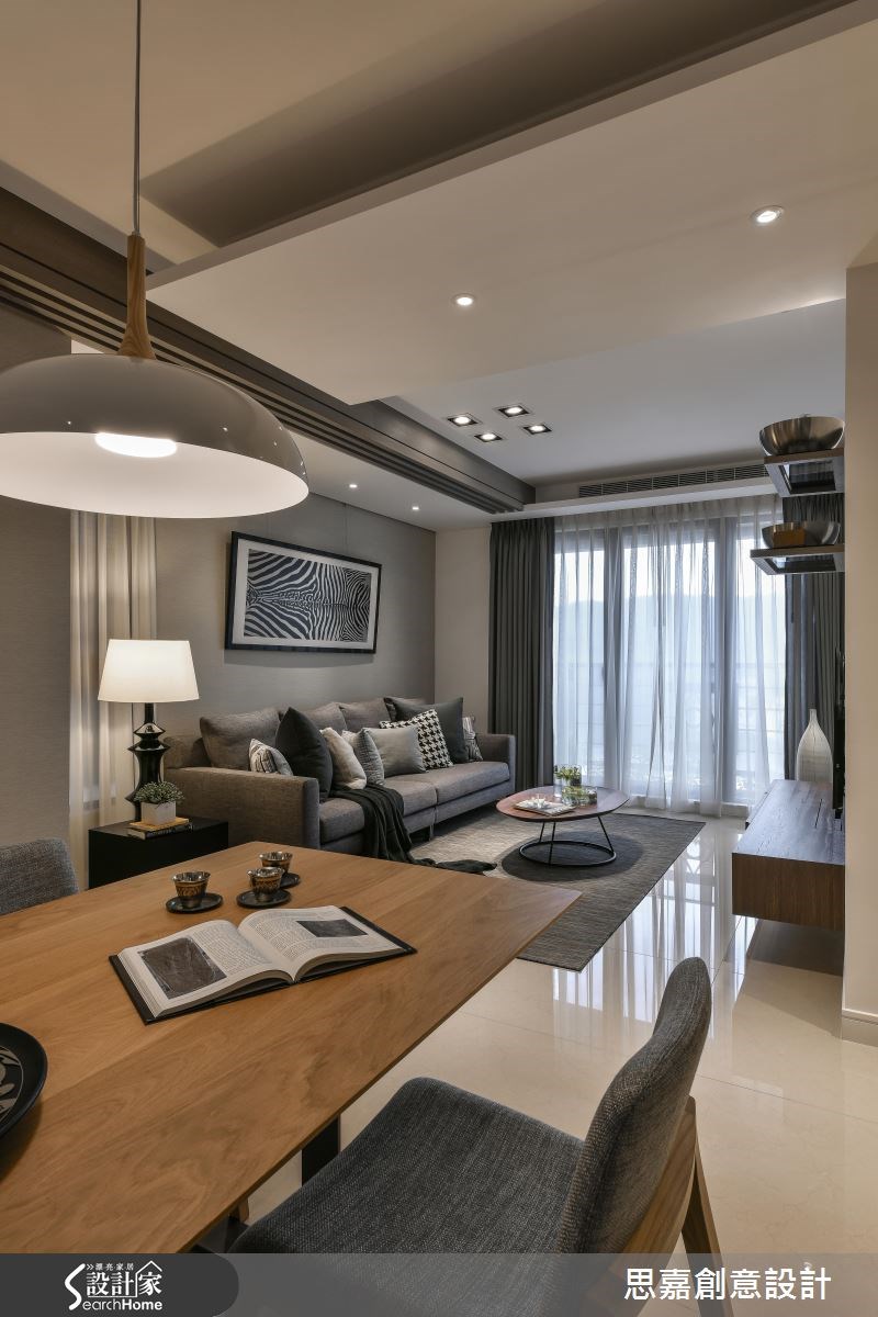 35坪新成屋(5年以下)＿簡約風案例圖片＿思嘉創意設計＿思嘉_10之7