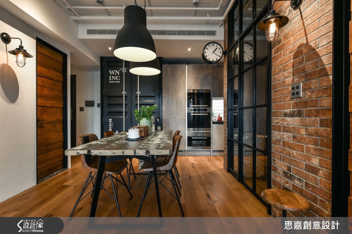 25坪新成屋(5年以下)＿工業風案例圖片＿思嘉創意設計＿思嘉_12之5
