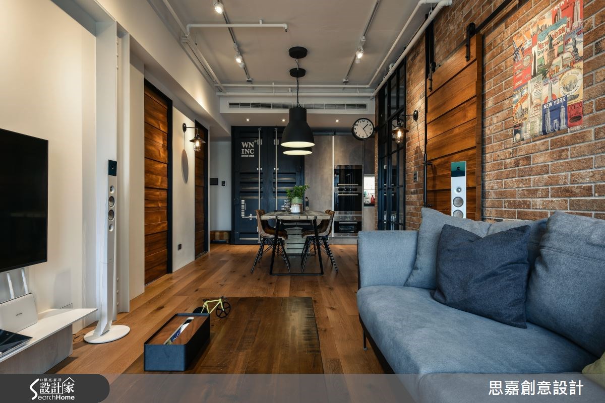 25坪新成屋(5年以下)＿工業風案例圖片＿思嘉創意設計＿思嘉_12之7