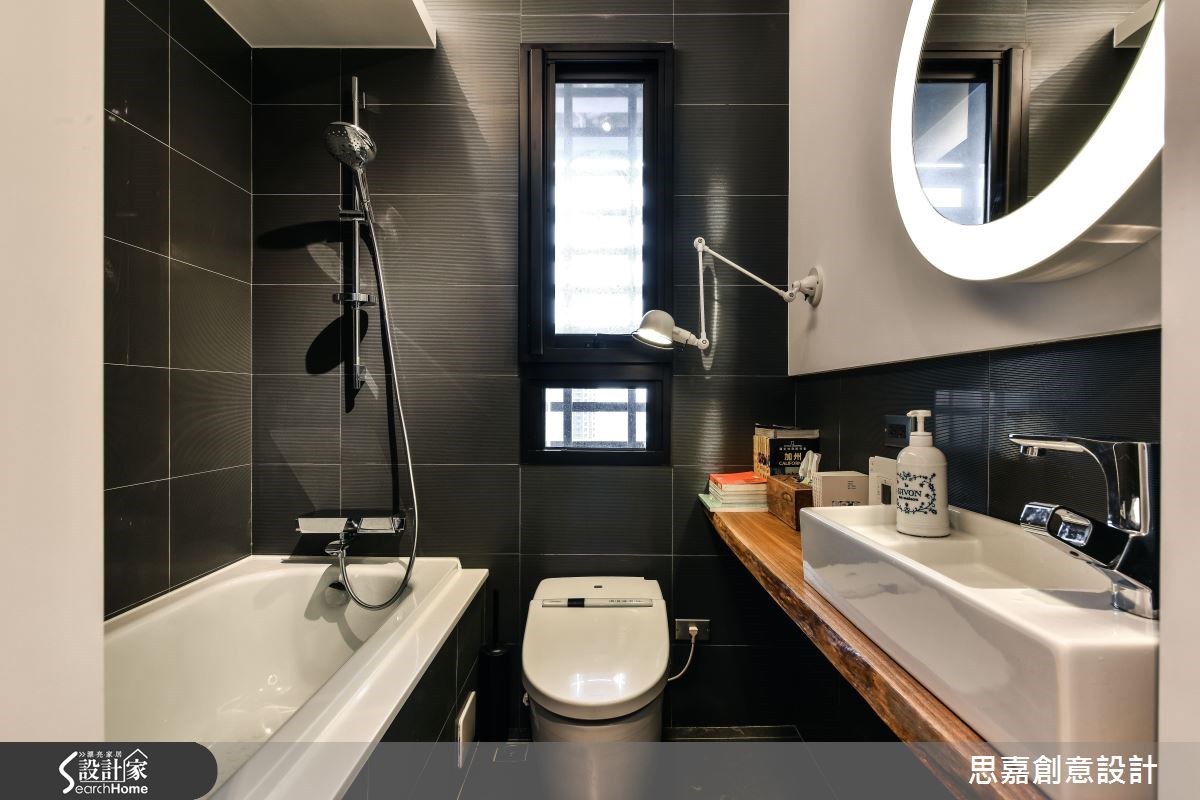 25坪新成屋(5年以下)＿工業風案例圖片＿思嘉創意設計＿思嘉_12之21