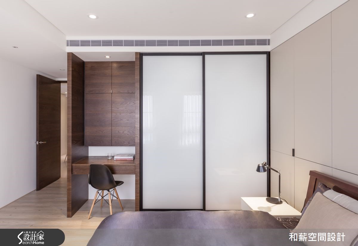 45坪新成屋(5年以下)＿混搭風臥室案例圖片＿和薪室內裝修設計有限公司＿和薪_03之9