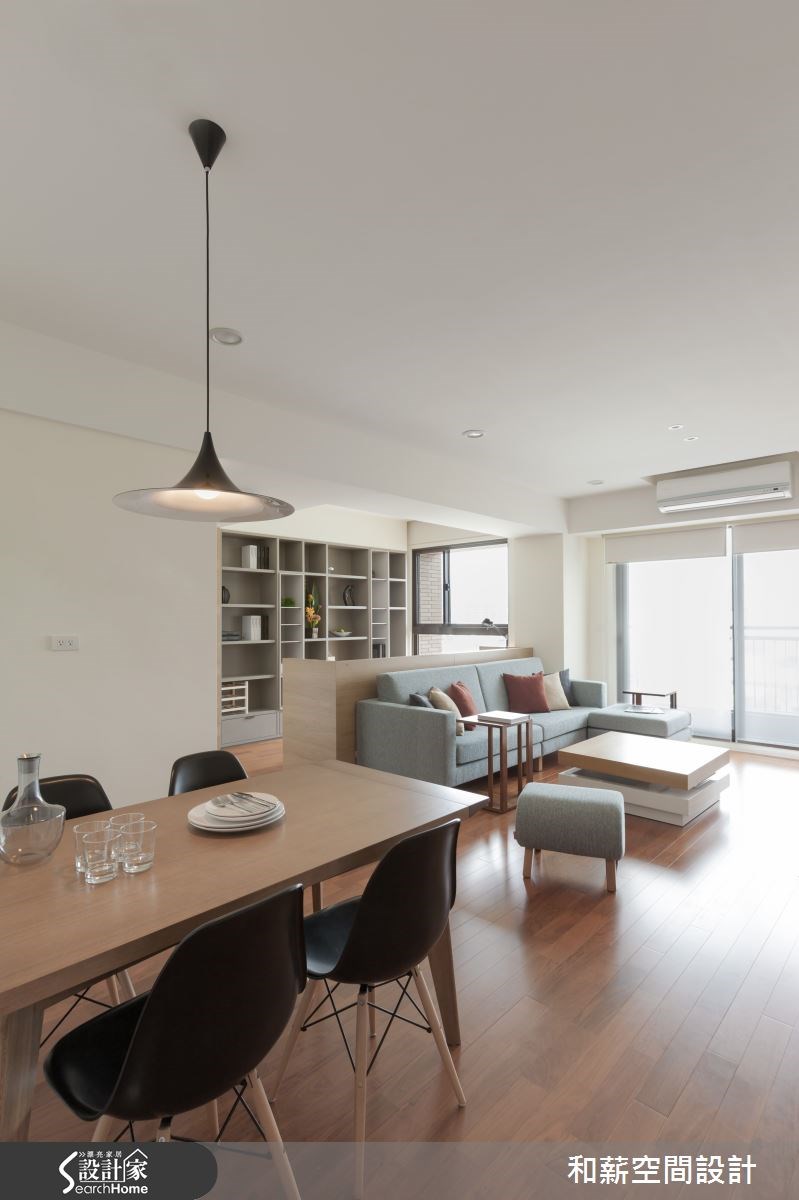 28坪新成屋(5年以下)＿混搭風客廳餐廳案例圖片＿和薪室內裝修設計有限公司＿和薪_05之4