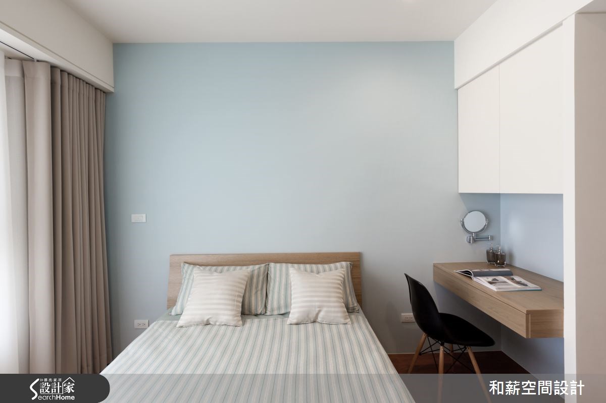 28坪新成屋(5年以下)＿混搭風臥室案例圖片＿和薪室內裝修設計有限公司＿和薪_05之9