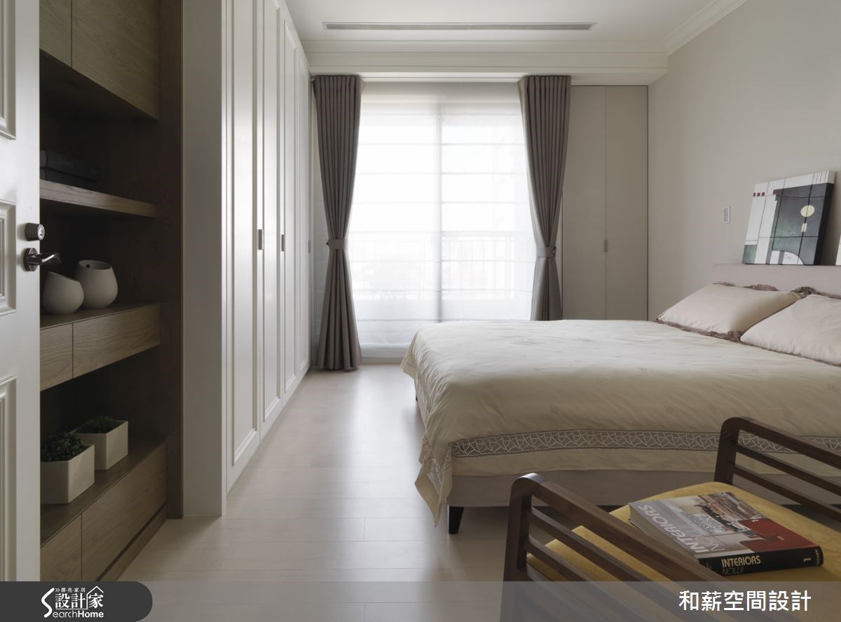 46坪新成屋(5年以下)＿混搭風臥室案例圖片＿和薪室內裝修設計有限公司＿和薪_07之12